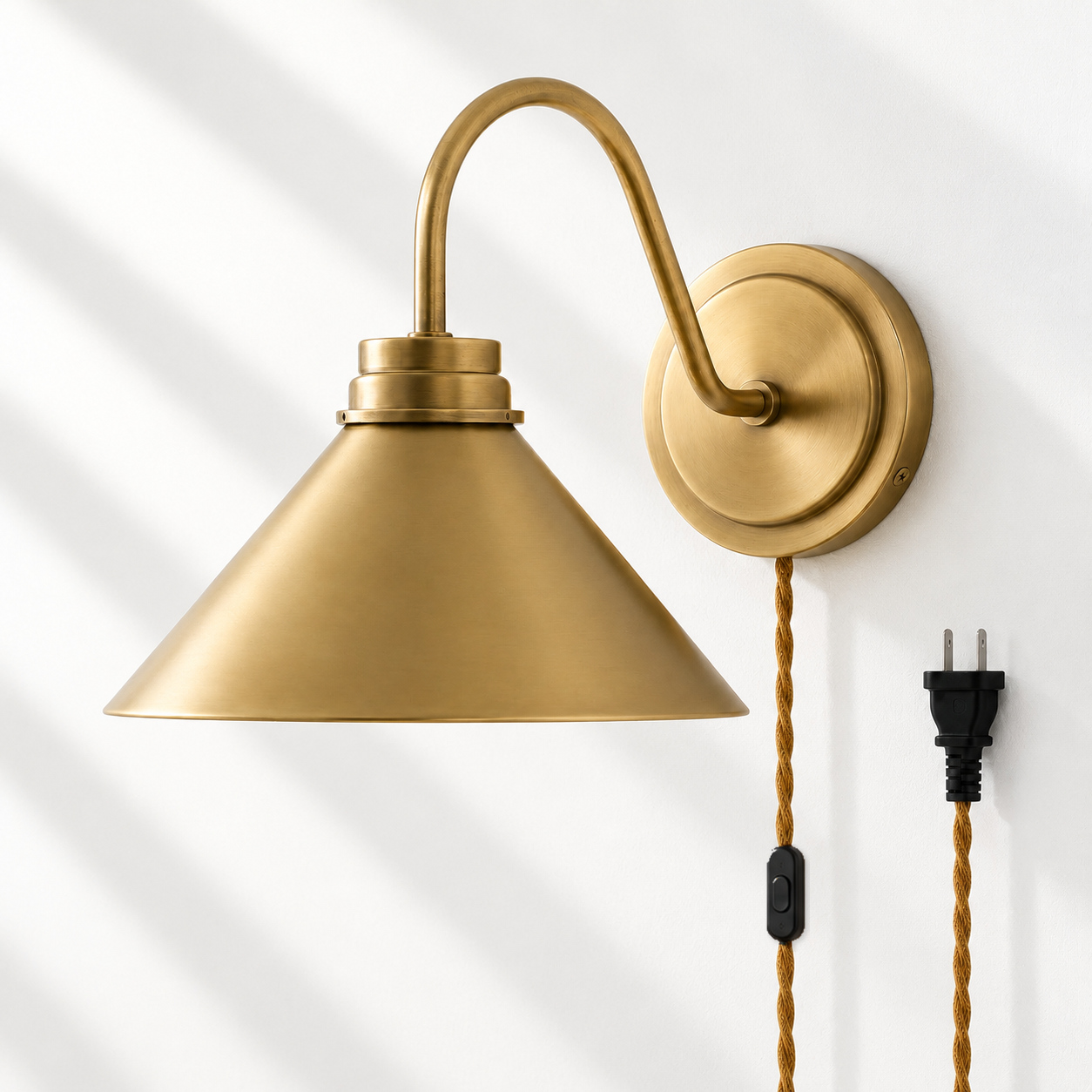 鹅颈臂-香槟青铜金属-香槟青铜金属